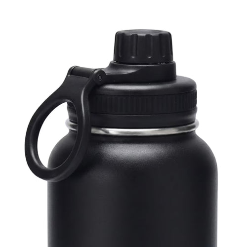 Garrafa Térmica Preta Atlas 1000ml